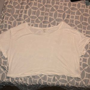 Black & White Forever 21 Crop Tops